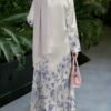 0e1f5243b05743b8817285895efb2509-goods.jpeg Blue & White Porcelain Print Muslimah Robe