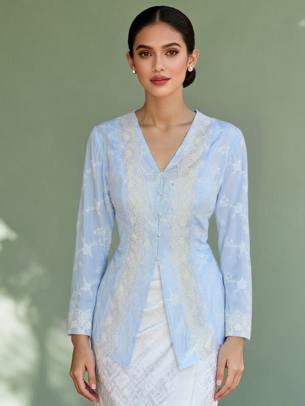 1d21fde1-1f6b-49cd-bf5a-51d4cba9db4a.jpg Light Blue Lace Embroidered Kebaya Top