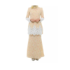 Floral Taffeta Kurung Set
