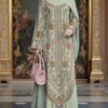 34d66d696fed4aa2921266a24a454319-goods.jpeg Pea Green Floral Embroidered Abaya