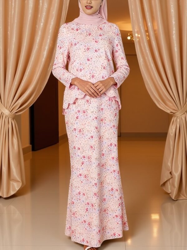 4e40cbc6c945424125d9ebb3503fd67a.jpg Elegant Printed Muslimah Abaya