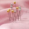 Gold & Silver Long Hijab Pins