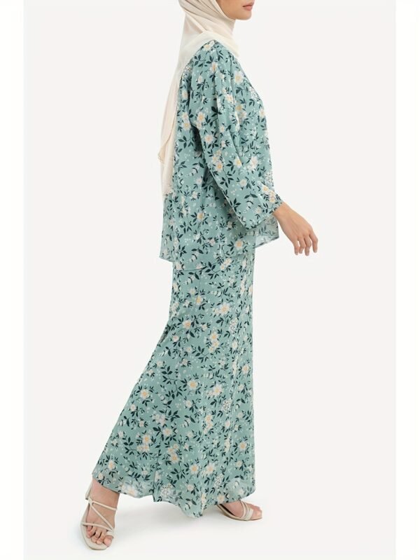 87bb6eb6-6a40-4bca-8690-6095bed00785.jpg Mineral Green Floral Baju Kurung Set