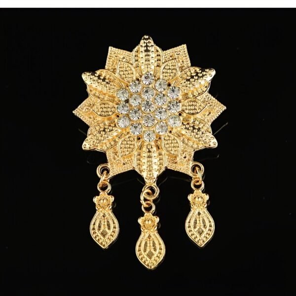a02430df-72b1-40e9-a065-2d23ee89436c.jpg Golden Rhinestone Sunflower Hair Accessory