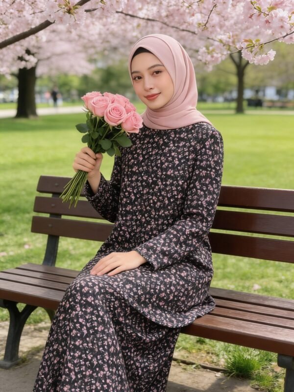 adfa3500-ea92-441d-9487-4d24a1f0064e.jpg Floral Two-Piece Baju Kurung Set