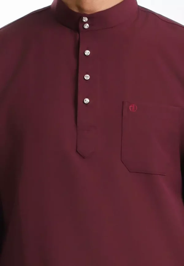 Elegant Red Baju Melayu