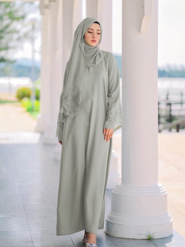 ca7d240900b14f23aa19c9d33072daac-goods.jpeg Eid Muslimah Abaya with Khimar & Headscarf