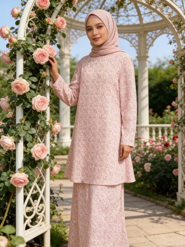 d43013e8-e5fb-472f-87c3-1c5bd93e566c.jpg Elegant Floral Baju Kurung Set