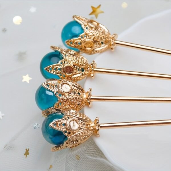 df1f8841aaa88c04141251087b98ed3f.jpg Vintage Golden Daisy Hairpin