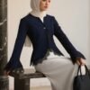 e17c34ea-c132-425a-be08-5e72d0a4e7b8.jpg Navy Blue Lace Trim Kebaya Blazer