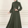 ef093d91-bcf8-403c-9373-4704db31b302.jpg Chic Belted Long Sleeve Abaya