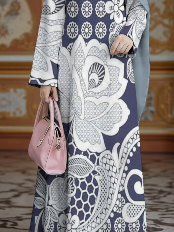ef46ca4c077345469782e144e0a14f4a-goods.jpeg Traditional Muslimah Long Robe Dress